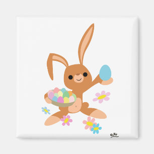 Aimant lapin de Pâques