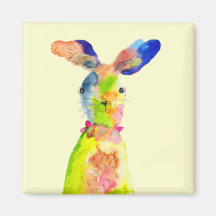 Aimant Lapin de Pâques mignon 