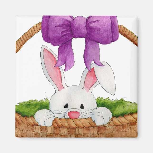 Aimant lapin Peek-a-Boo (Devant)