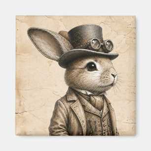 Aimant Lapin Steampunk