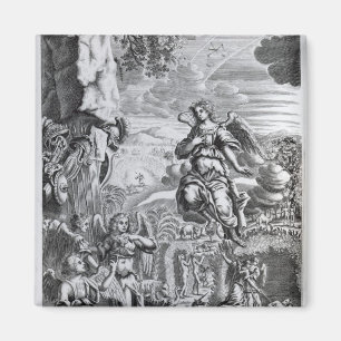 Aimant L'archange Uriel informe Gabriel