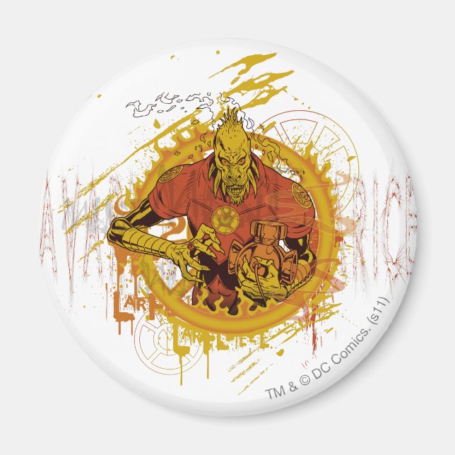 Aimant Larfleeze - Agent Orange 14 (Devant)