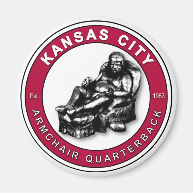 Aimant L'ARMCHAIR QB - Kansas City (Devant)