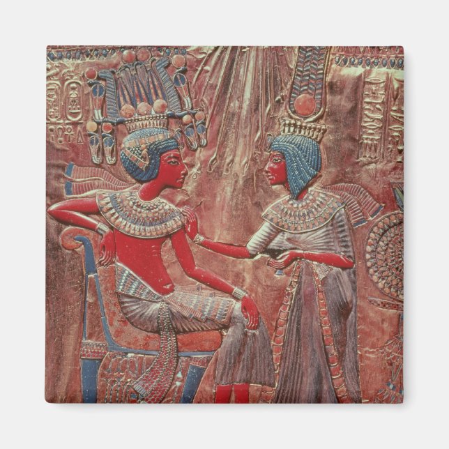 Aimant L'arrière du trône de Toutankhamon (Devant)