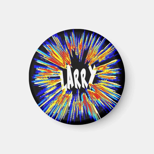 Aimant Larry Name Star (Devant)