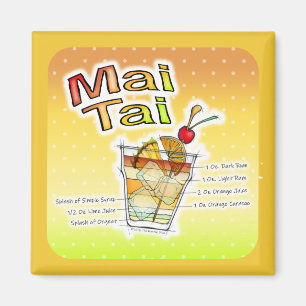 AIMANT L'ART DE LA RECETTE DE MAI TAI COCKTAIL