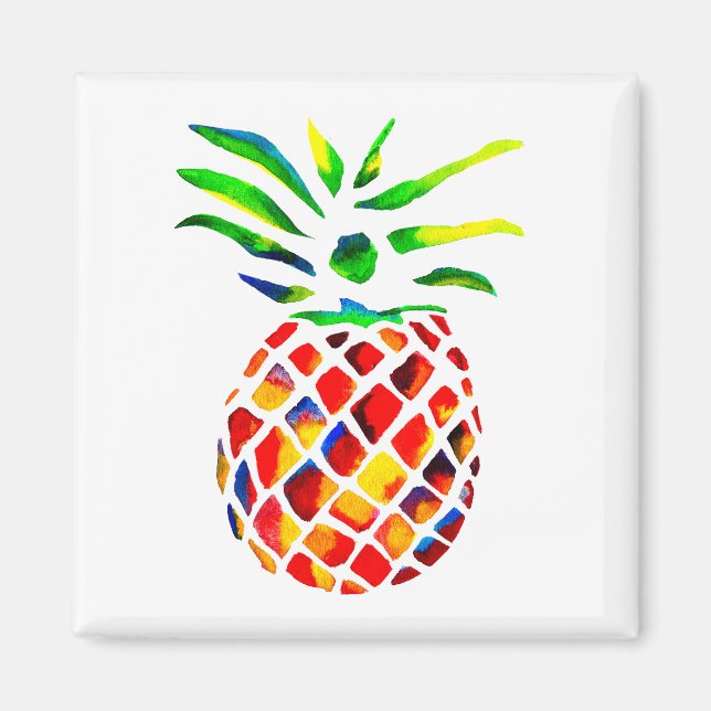 Aimant L'art de l'ananas (Devant)