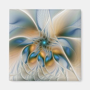 Aimant L'Art Fractal Du Imaginaire Abstrait En Pleine Cro