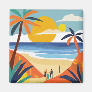 Aimant L'art tropical
