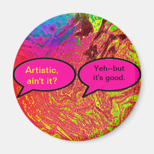 Aimant L'artiste n'est-ce pas le MUSÉE Zazzle Cadeaux
