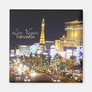 Aimant Las Vegas Nevada Nightime Souvenir Frigidaire aima