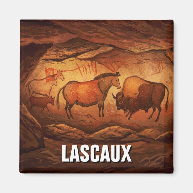Aimant Lascaux Cave Dordogne France Travel (Devant)