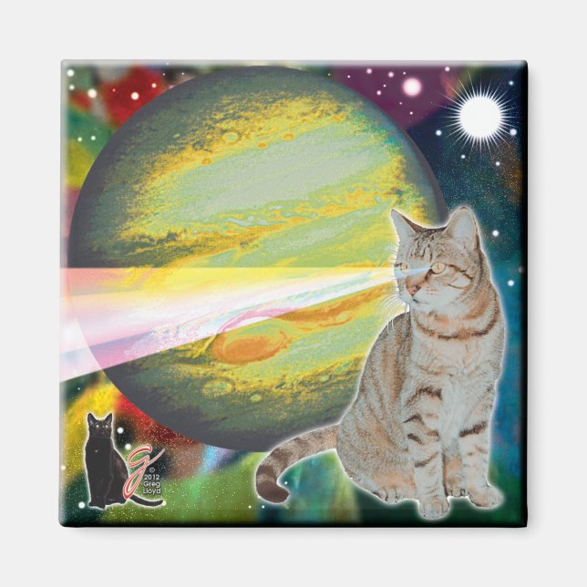 Aimant Laser-Chat de Mossbody (Devant)