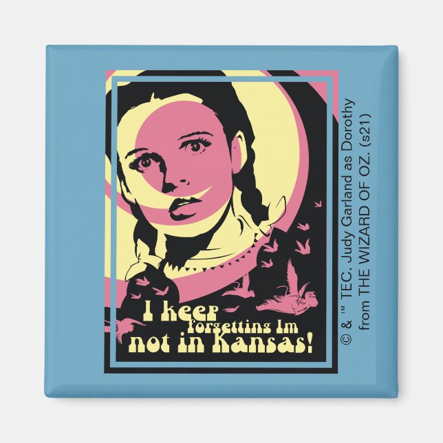 Aimant L'Assistant D'Oz™ | Je ne suis pas au Kansas (Devant)