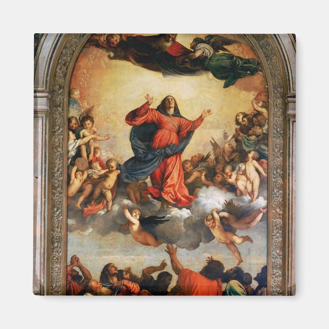 Aimant L'Assomption de la Vierge, 1516-18 (Devant)