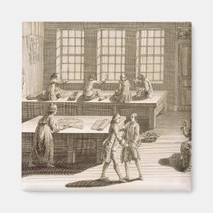 Aimant L'atelier d'un tailleur, 'du Sc de DES