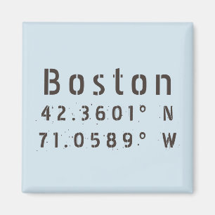 Aimant Latitude de Boston