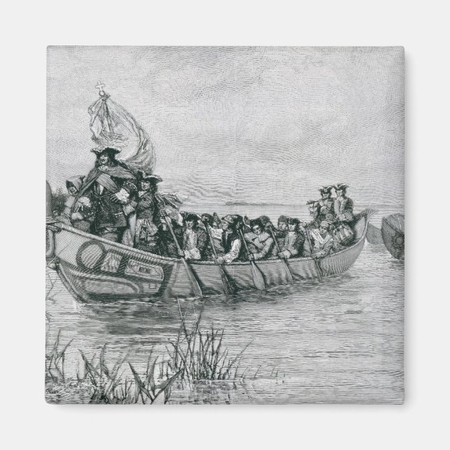 Aimant L'atterrissage de Cadillac (Devant)