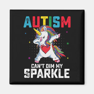 Aimant L'autisme ne peut pas ternir ma licorne de sensibi