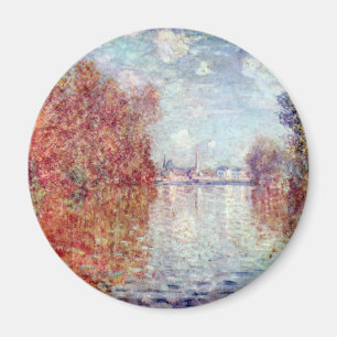 Aimant L'automne à Argenteuil par Claude Monet