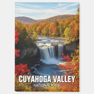 Aimant L'automne dans le parc national de Cuyahoga Valley