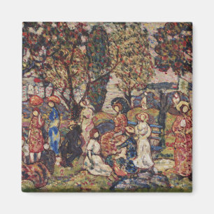 Aimant L'automne par Maurice Prendergast, Vintage Fine Ar