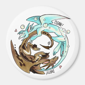 Aimant Lave-linge Dragons Lave-vaisselle Magnet!