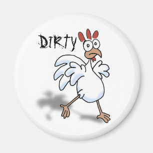 Aimant Lave-vaisselle DIRTY (poulet triste)