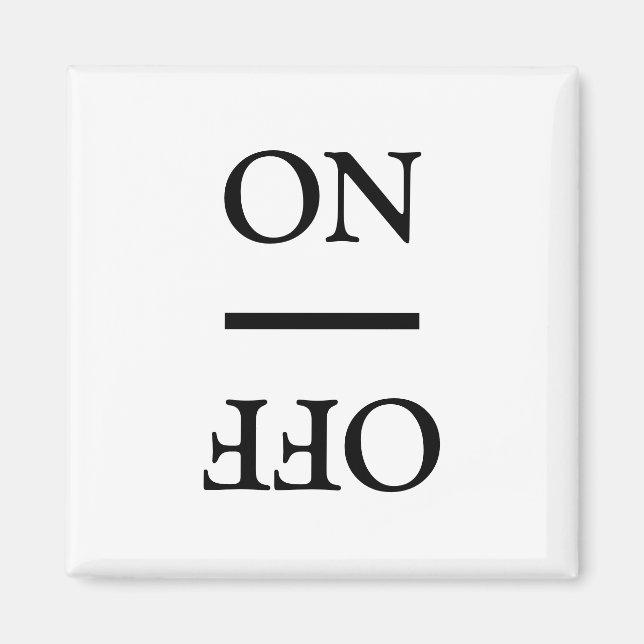 Aimant Lave-vaisselle Lave-linge noir blanc (Devant)