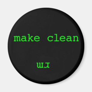 Aimant Lave-vaisselle nerd propre/sale