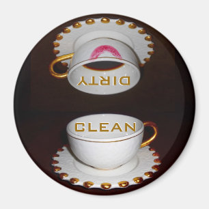 Aimant Lave-vaisselle propre cuisine