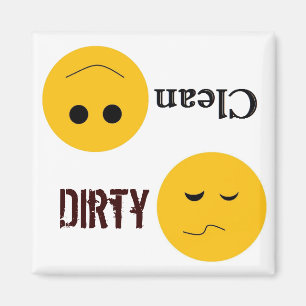 Aimant Lave-vaisselle sale