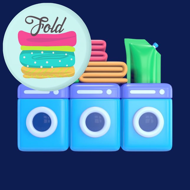 Aimant Laverie Serviettes pliées (Créateur téléchargé)