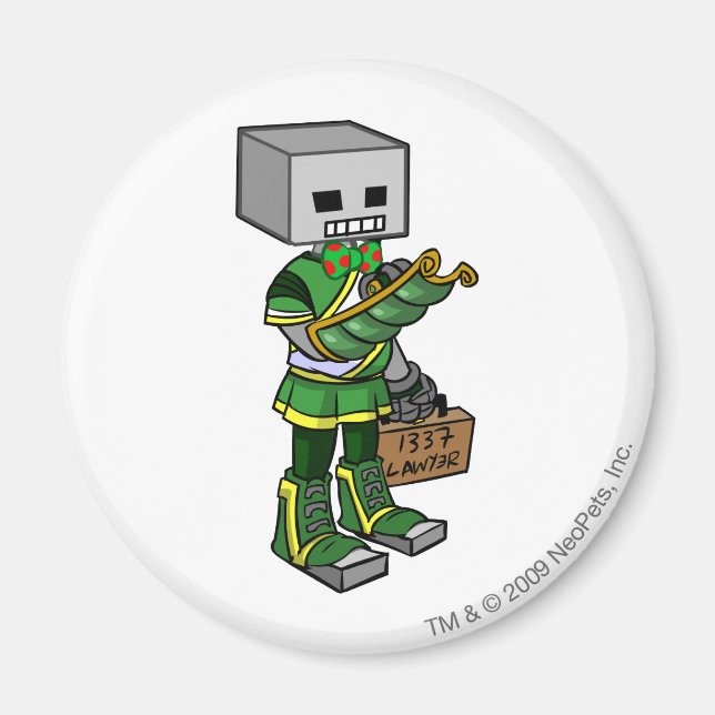 Aimant Lawyerbot Brightvale Joueur du personnel (Devant)