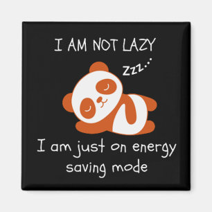 Aimant Lazy Panda Funny