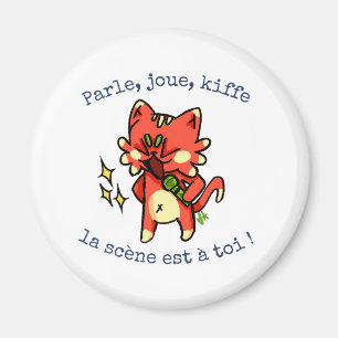 Aimant Le Badge de la Liberté d'Expression