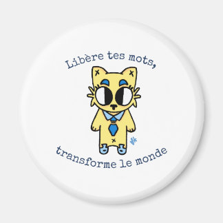Aimant Le Badge de l'Expression Libérée