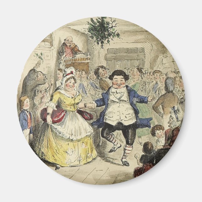 Aimant Le bal de M. Fezziwig, un carol de Noël (Devant)