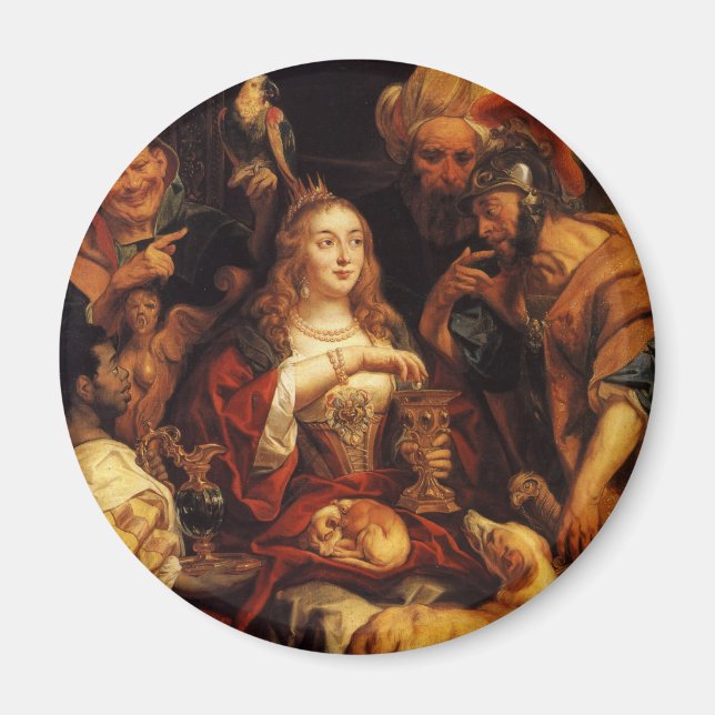 Aimant Le Banquet de Cléopâtre (Devant)