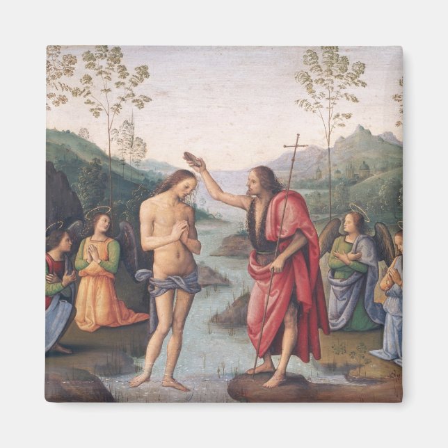 Aimant Le baptême du Christ (Devant)