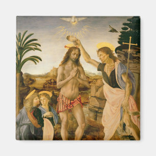 Aimant Le baptême du Christ par Jean le Baptiste