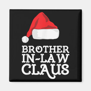 Aimant Le beau-frère Claus Christmas Santas Pajama Famil