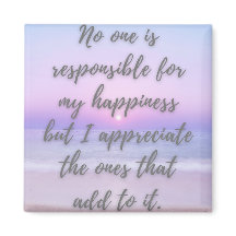 Le bonheur commence à l'intérieur, grandit avec la