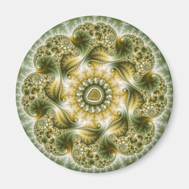 Aimant Le Broccolateur - L'art fractal (Devant)