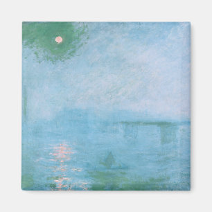 Aimant Le brouillard sur la Tamise (par Claude Monet)