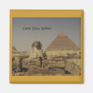 Aimant Le Caire, Gizeh, Le Sphinx (St.K.)