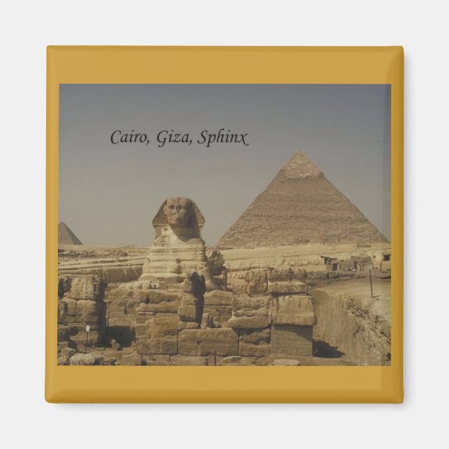 Aimant Le Caire, Gizeh, Le Sphinx (St.K.) (Devant)