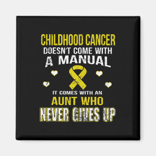 Aimant Le cancer de l'enfance vient avec une tante qui ne