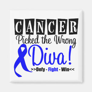 Aimant Le cancer du colon a sélectionné la diva fausse 