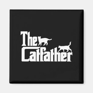 Aimant Le Catfather Meilleur Papa Fête des Pères Hommes C
